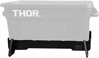 THORコンテナスタンド　スタンドのみ 公式】THOR コンテナ ボックス用 BLACK 天板 スタンド サイド
